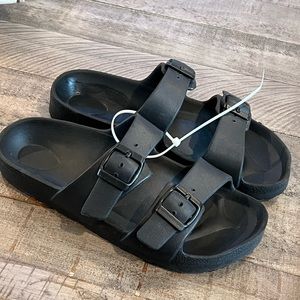 Target Kids Black Slides